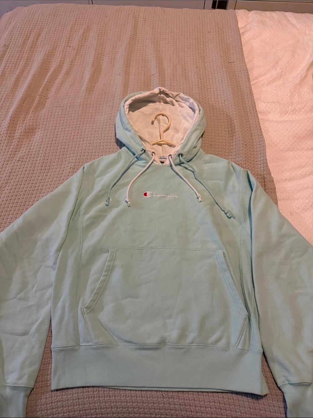 Champion Women’s Light Mint Pullover Hoodie - Champion
